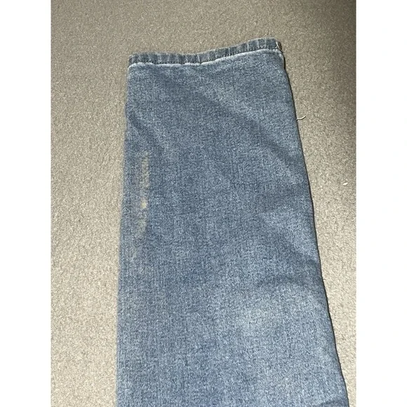 Sonoma Goods For Life Women's 6R Blue Curvy Straight Leg Jeans Medium Wash - Picture 8 of 8